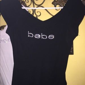 Black Bebe shirt